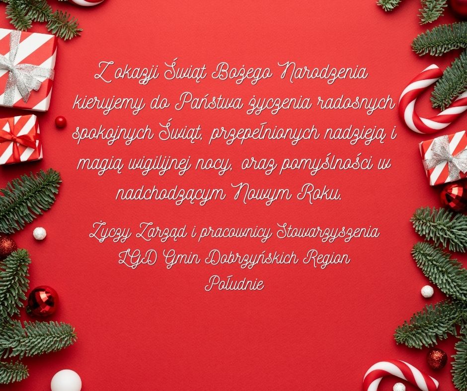Dark Red Christmas Photo Calligraphy Quote Facebook Post 1